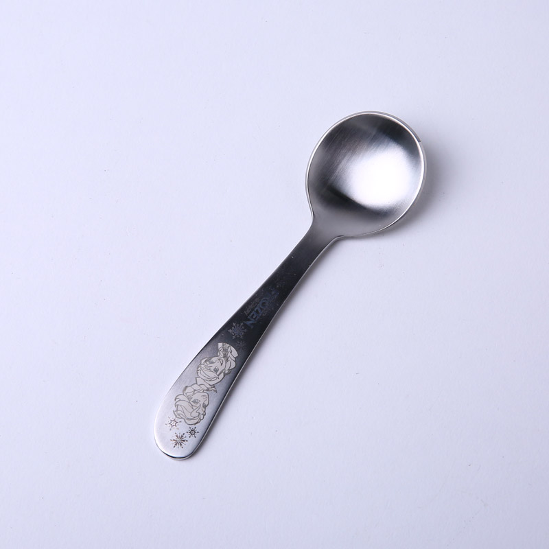 Food grade stainless steel spoon fork suit food class tableware baby forklift fork spoon tableware DP-2092 (without invoice)3