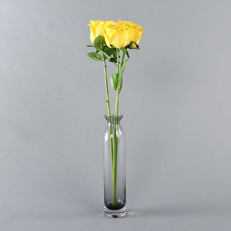 Simulation flower bud (yellow) home indoor simulation flower room table home office room decoration flower simulation flower simulation flower RYYP611