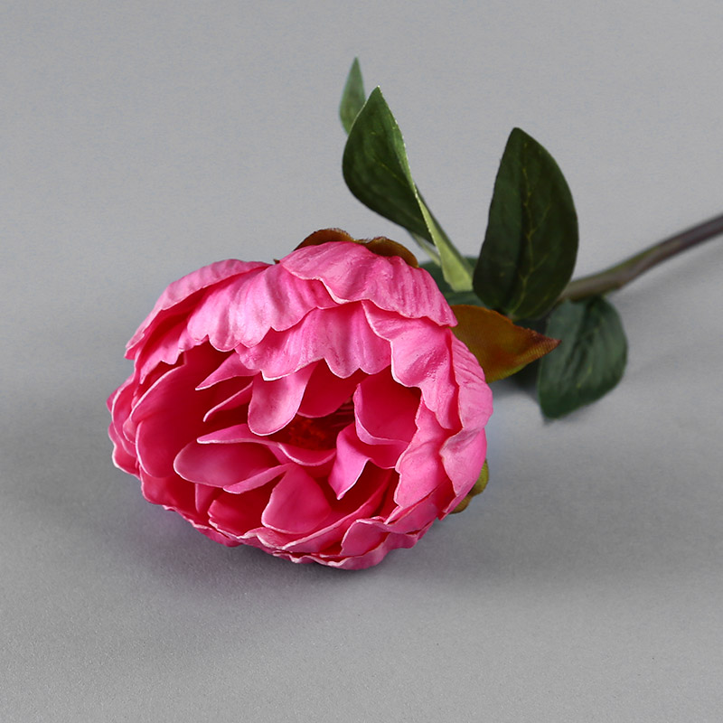 Simulation flower small peony (red) home indoor simulation flower room table home office room decoration flower simulation flower simulation flower RYYP725