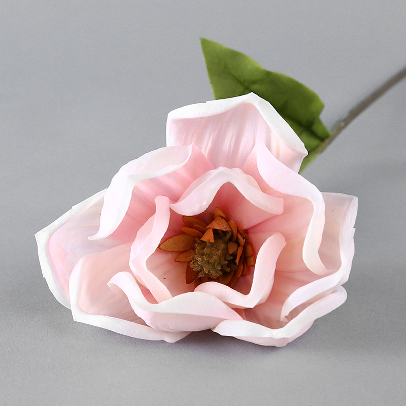 Simulation flower PU small kapok (pink) home indoor simulation flower room table home office room decoration flower simulation flower simulation flower RYYP685