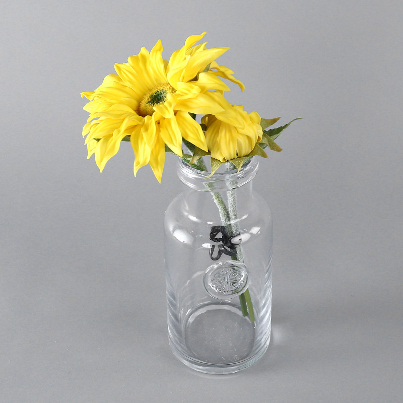 Emulation flower PU to emulation the home room of the sunflower house decoration room table home office sample room decoration flower simulation flower RYYP802
