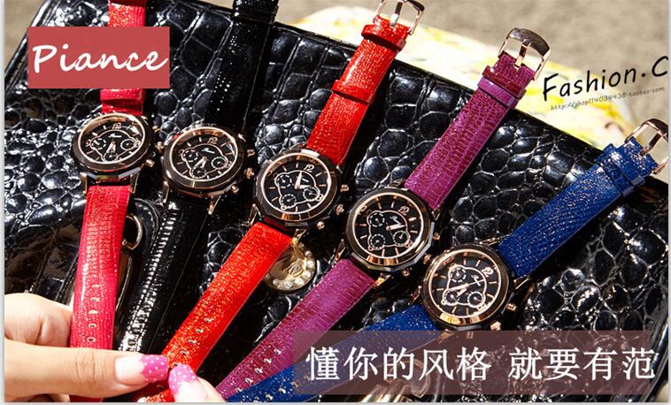The new luxury leisure belt women watch fashion ladies fashion watch Korean quartz watch1