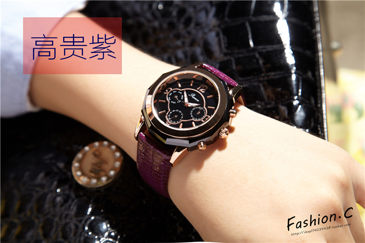 The new luxury leisure belt women watch fashion ladies fashion watch Korean quartz watch6