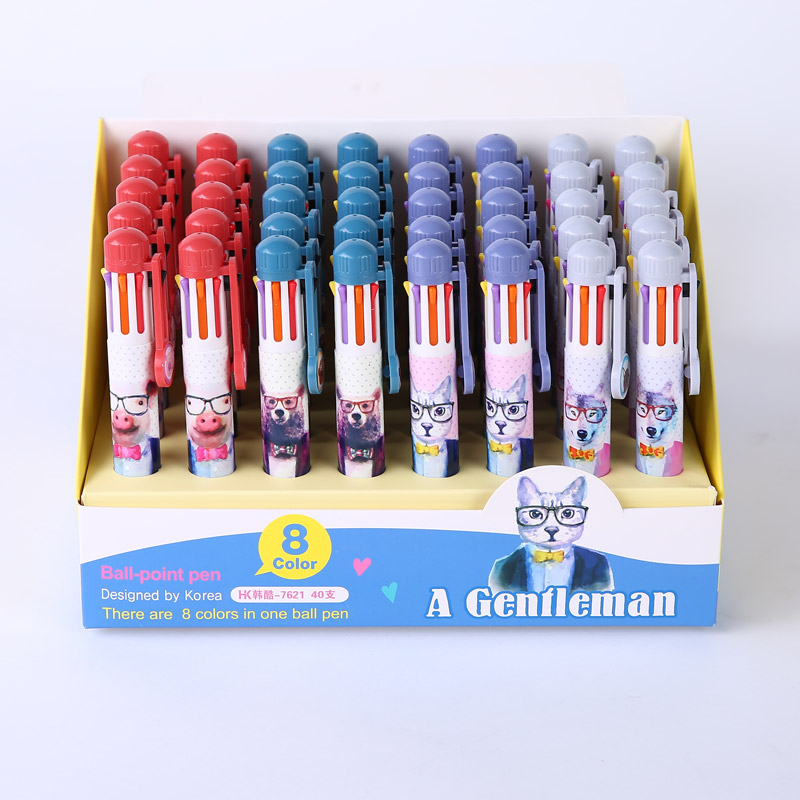 Creative stationery for multi-color crayon stationery in MDWJ37 primary school children learning prize of 7608 junior high school students pen1
