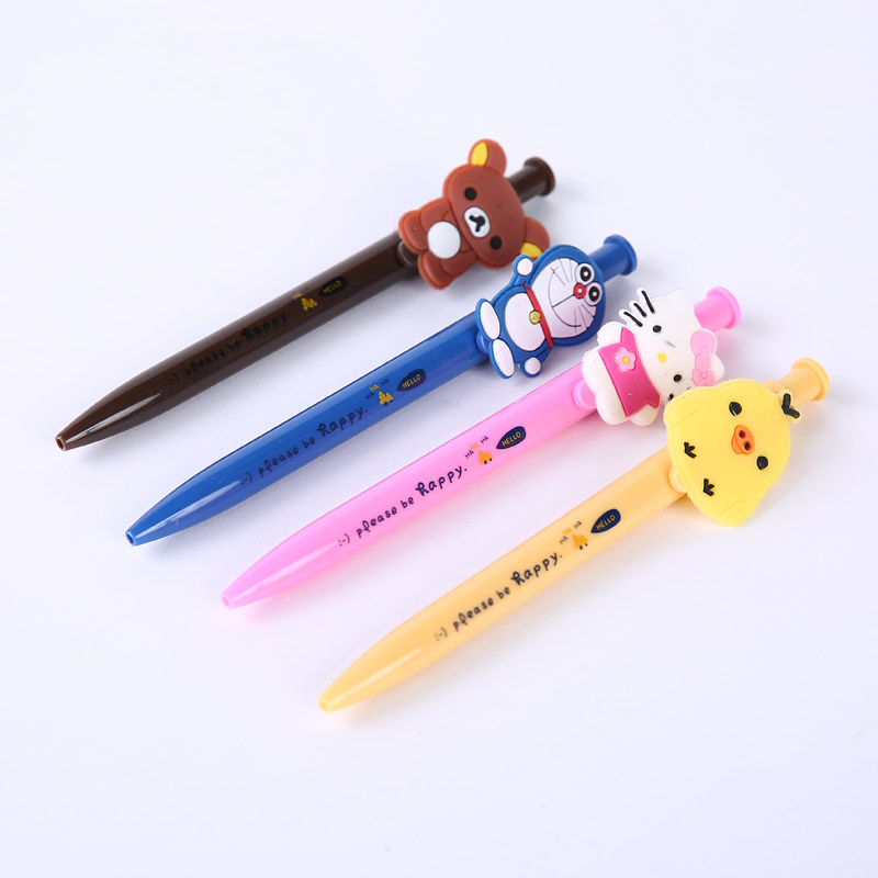 Creative stationery Dora A dream KT cat easy bear yellow chicken ball point pen pupil children junior middle school students learning prize stationery MDWJ041