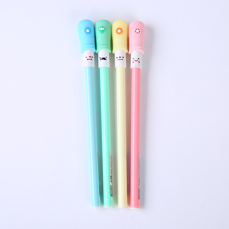 Creative stationery cute little expression pen children junior high school students learning prize stationery MDWJ092