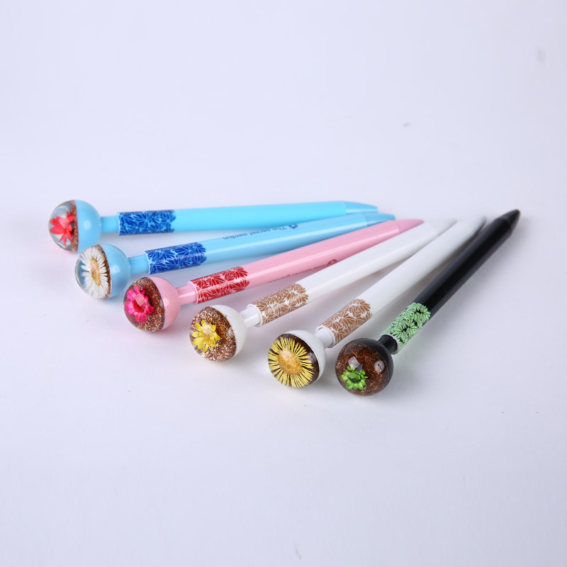 Creative stationery stereo flower ball point pen pupil children junior high school students learning prize stationery MDWJ282