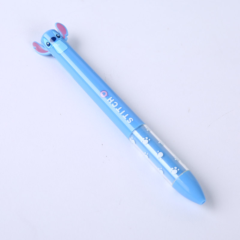 Creative cartoon stationery can be replaced by two color ballpoint pens for primary school children learning prize stationery MDWJ413