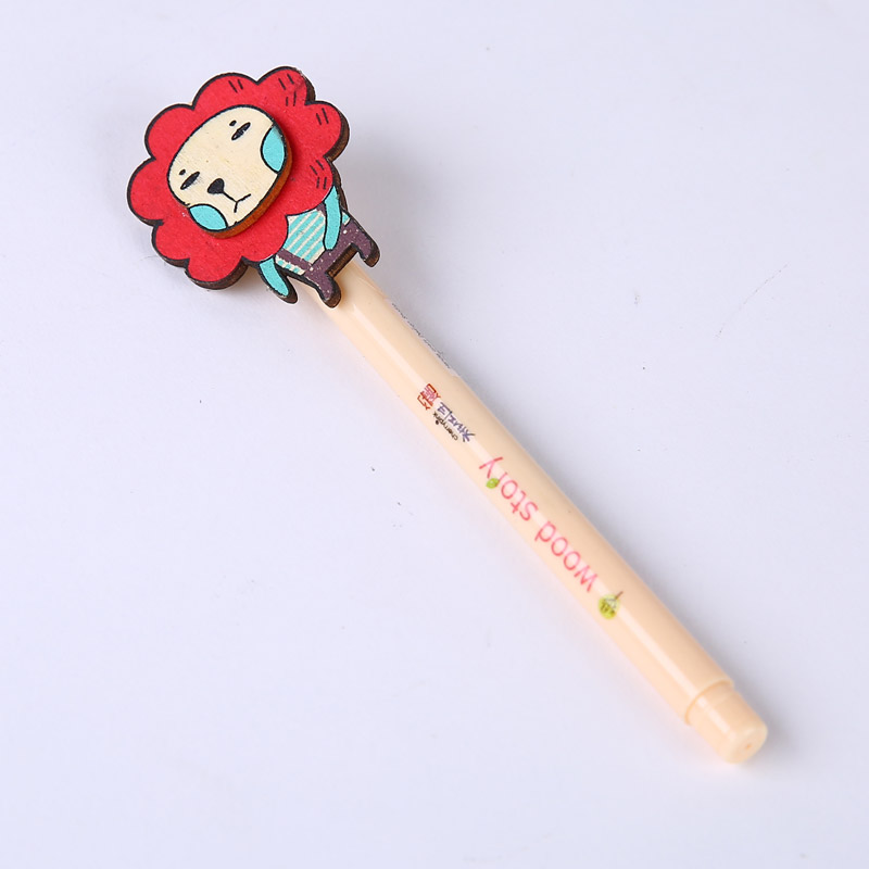 Creative stationery lion neutral pen children junior high school students learning prize stationery MDWJ402