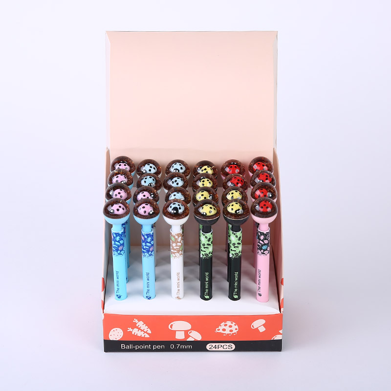 Creative stationery seven star ball pen pupil children junior high school students learning prize stationery MDWJ221