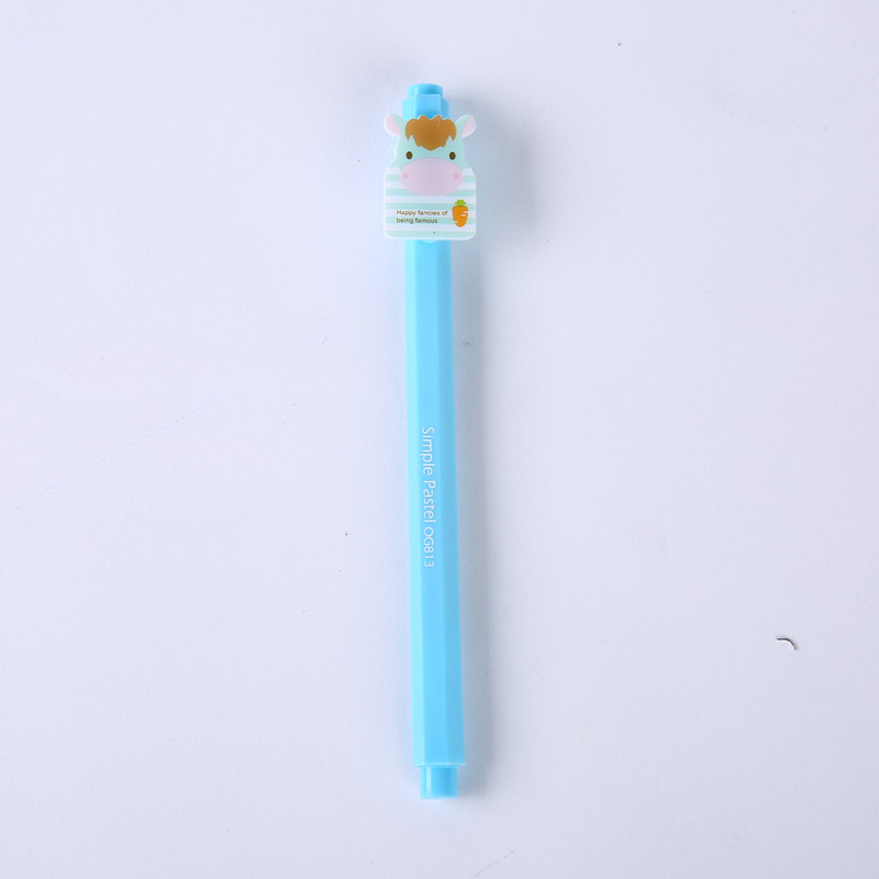 Creative stationery cartoon animal neutral pen children junior high school students learning prize stationery MDWJ293