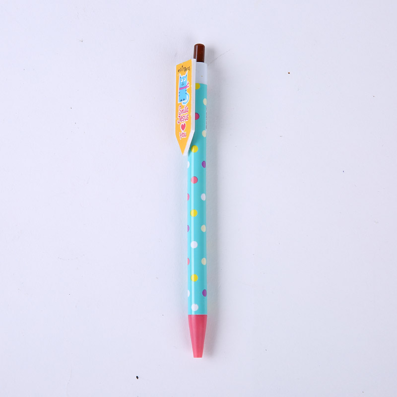 Creative cartoon stationery 500 flower ball pen pupil children junior high school students learning prize stationery MDWJ425