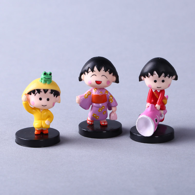 Chibi Maruko ornaments 13 piece multivariant style doll ornaments HAPPYDM23 / ball3