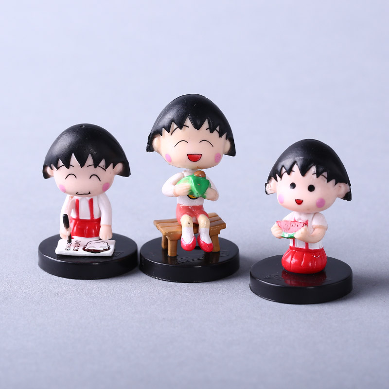 Chibi Maruko ornaments 13 piece multivariant style doll ornaments HAPPYDM23 / ball5