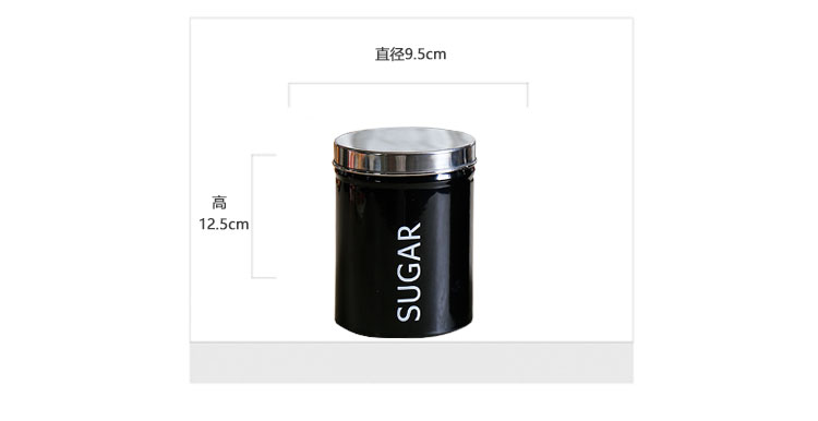 Carrier fashion black high quality confectionery canister4
