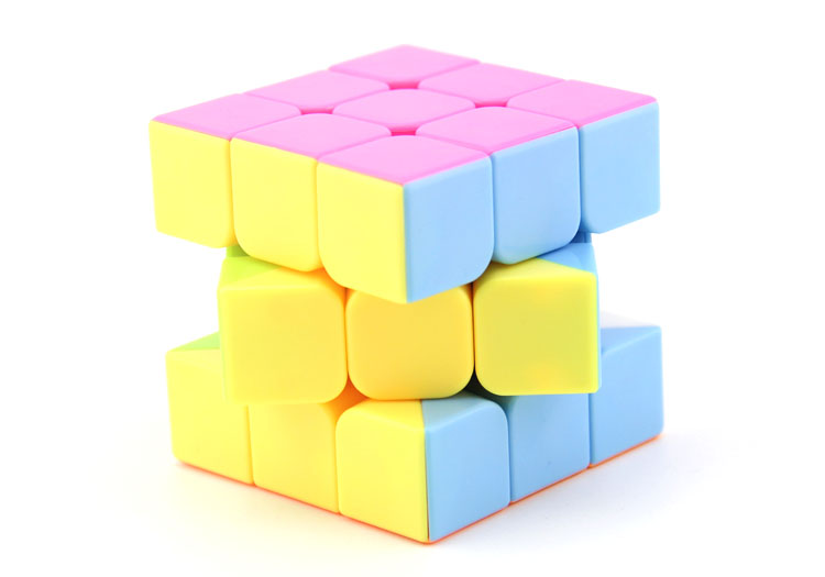 Genuine demon Guanlong three order cube cube Yongjun 3 order color powder Guanlong6