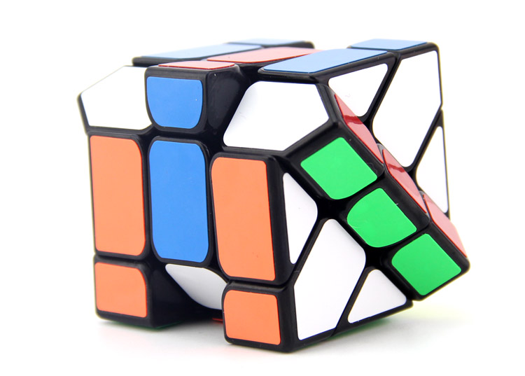 The new black cube shaped edge shift ennova professional special-shaped Puzzle Cube7