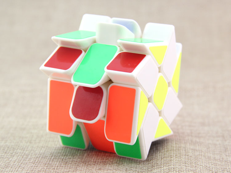 The new white cube shaped Yongjun Hot Wheels toy cube shaped professional7