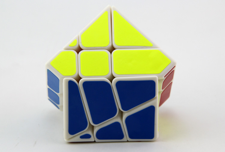 [demon crazy white cube edge shift ennova] YJ professional shaped 3 order crazy edge shift cube4