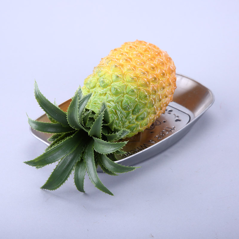 Feel pineapple creative photography store props ornaments simulation kitchen cabinet simulation fruit / food vegetable decor HPG322