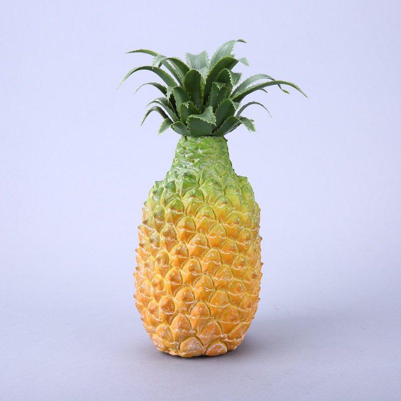 Feel pineapple creative photography store props ornaments simulation kitchen cabinet simulation fruit / food vegetable decor HPG323