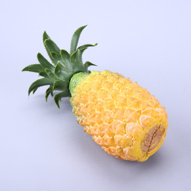 Feel pineapple creative photography store props ornaments simulation kitchen cabinet simulation fruit / food vegetable decor HPG325