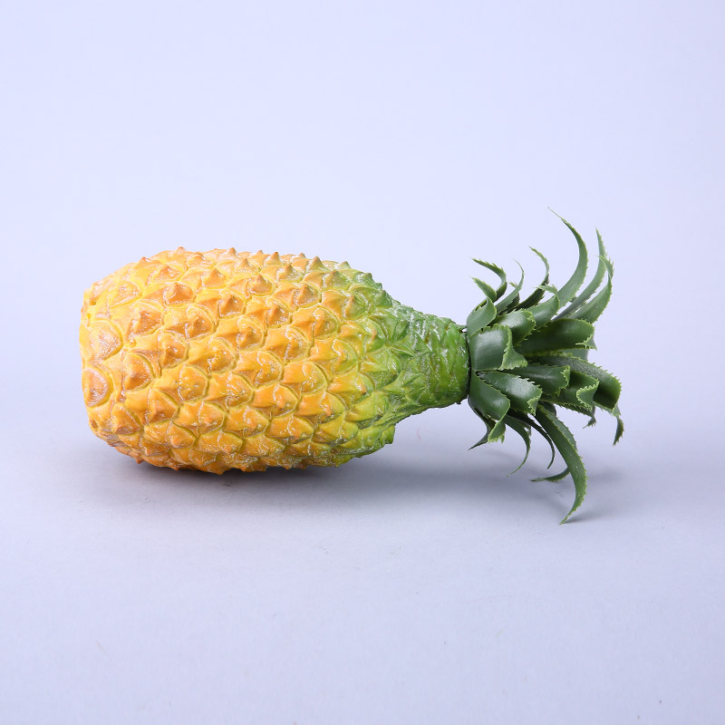 Feel pineapple creative photography store props ornaments simulation kitchen cabinet simulation fruit / food vegetable decor HPG324