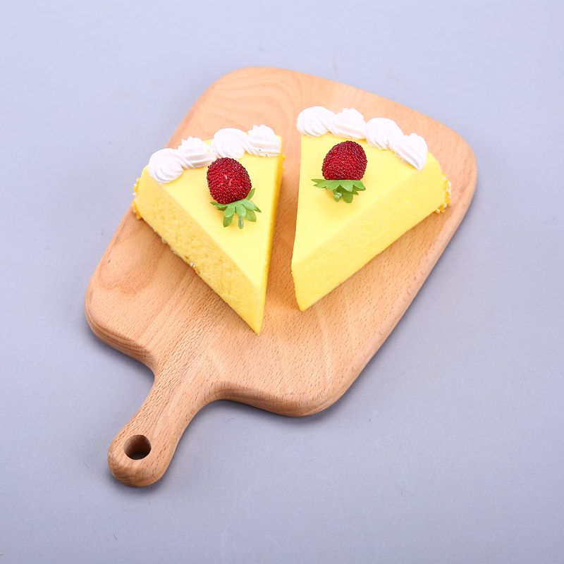 Triangle corn cake decoration photography creative simulation store props kitchen cabinet fruit / food vegetable decorations HPG09 simulation1