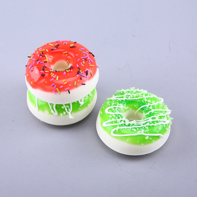 Color donut creative photography store props ornaments simulation kitchen cabinet simulation fruit / food vegetable decor HPG023