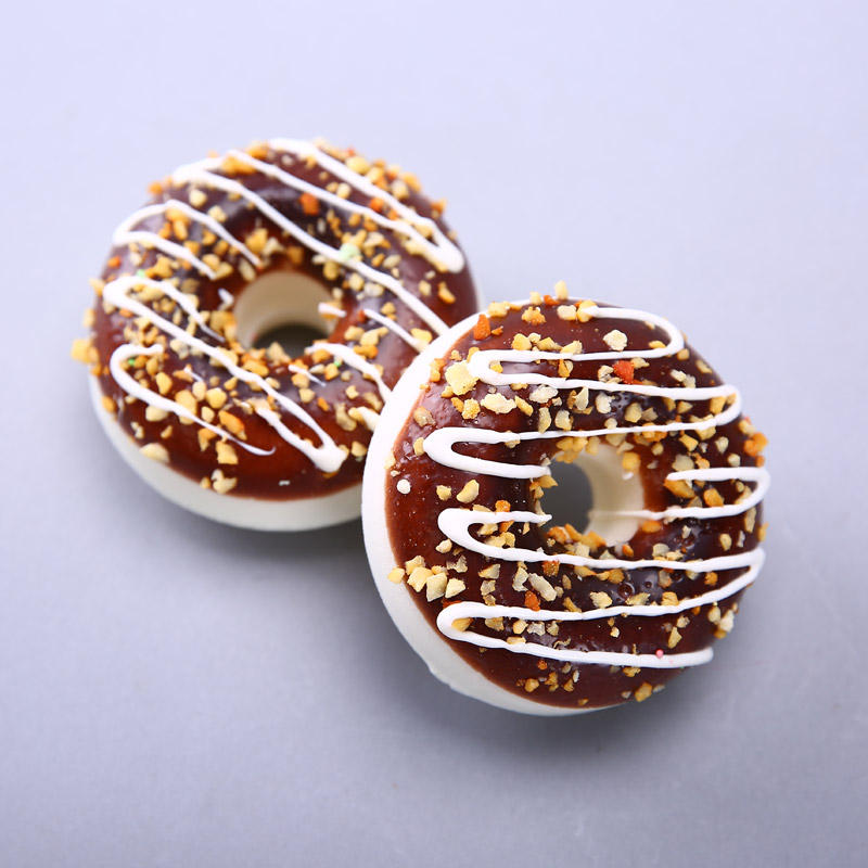 Color donut creative photography store props ornaments simulation kitchen cabinet simulation fruit / food vegetable decor HPG025