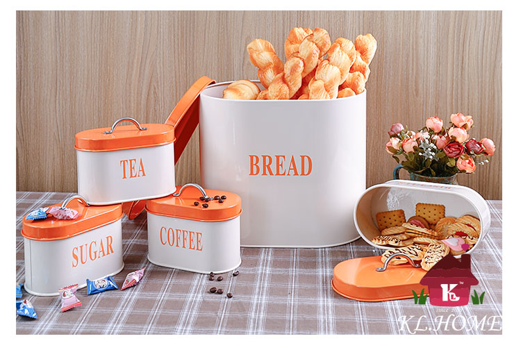 Carrier fashion European storage tank, thick iron tea canister, canister, candy and biscuit canister suit7