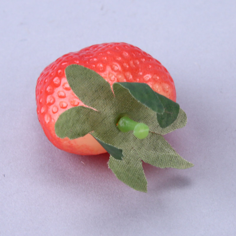 Strawberry creative photography store props ornaments simulation kitchen cabinet simulation fruit / food vegetable decor HPG684
