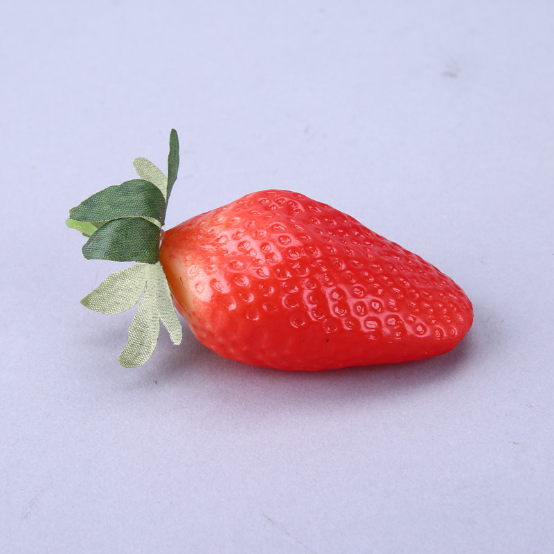 Strawberry creative photography store props ornaments simulation kitchen cabinet simulation fruit / food vegetable decor HPG685