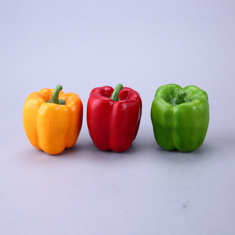Peppers creative photography props store kitchen cabinet decoration simulation simulation fruit / vegetable food decor HPG471