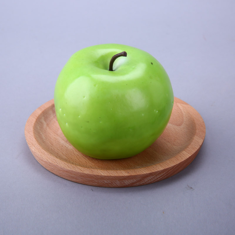 Green apple creative decoration photography store props kitchen cabinet simulation simulation fruit / vegetable food decor HPG551