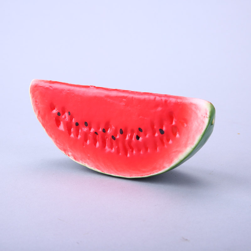 Watermelon creative photography store props ornaments simulation kitchen cabinet simulation fruit / food vegetable decor HPG403