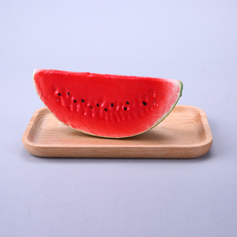 Watermelon creative photography store props ornaments simulation kitchen cabinet simulation fruit / food vegetable decor HPG402