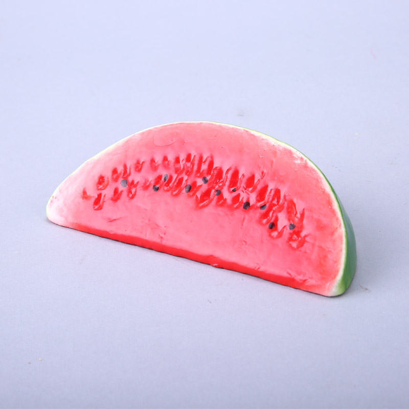 Watermelon creative photography store props ornaments simulation kitchen cabinet simulation fruit / food vegetable decor HPG405