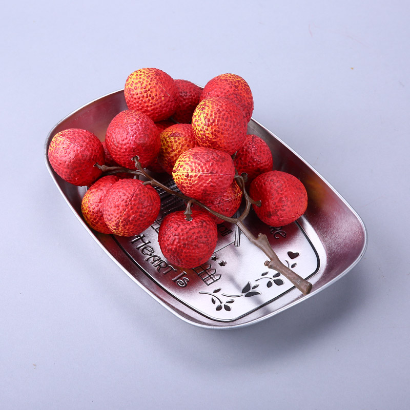 Litchi creative photography store props ornaments simulation kitchen cabinet simulation fruit / food vegetable decor HPG422