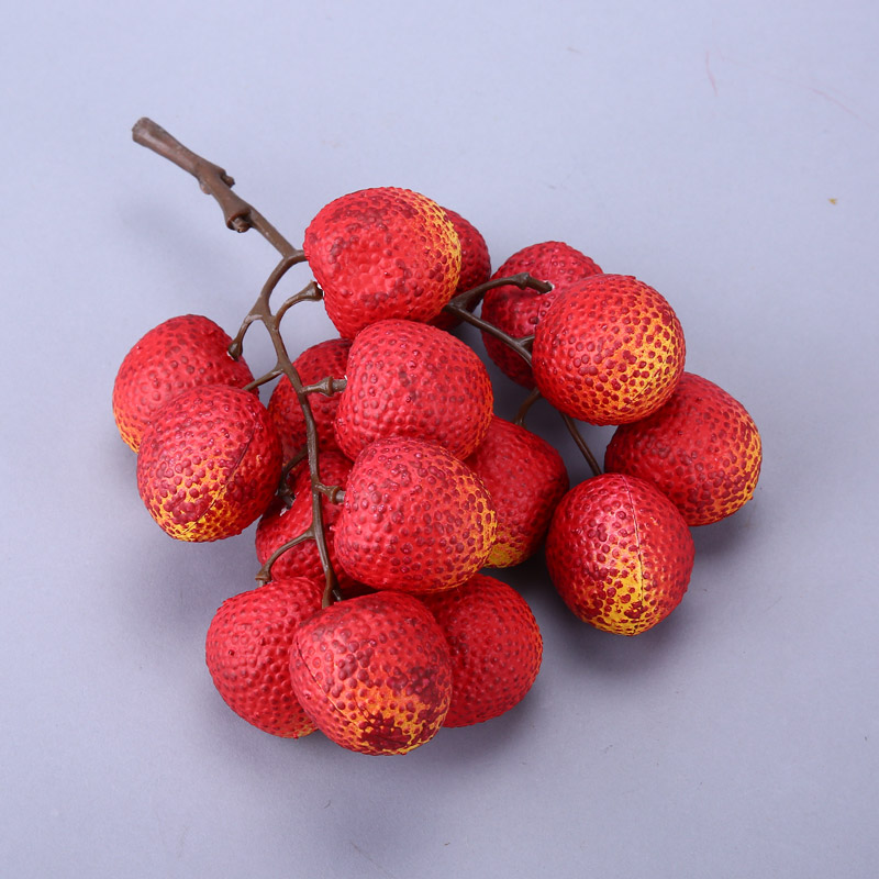 Litchi creative photography store props ornaments simulation kitchen cabinet simulation fruit / food vegetable decor HPG423