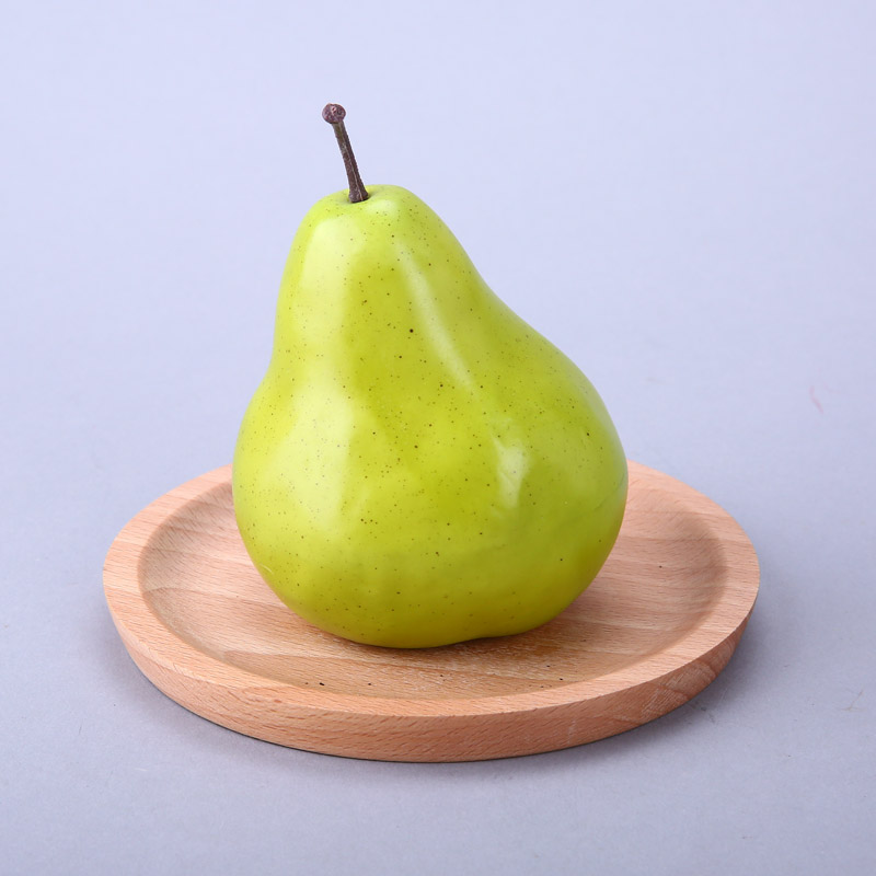 Green pears creative photography store props ornaments simulation kitchen cabinet simulation fruit / food vegetable decor HPG511