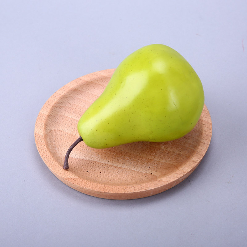 Green pears creative photography store props ornaments simulation kitchen cabinet simulation fruit / food vegetable decor HPG512