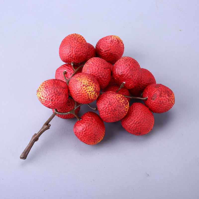 Litchi creative photography store props ornaments simulation kitchen cabinet simulation fruit / food vegetable decor HPG424