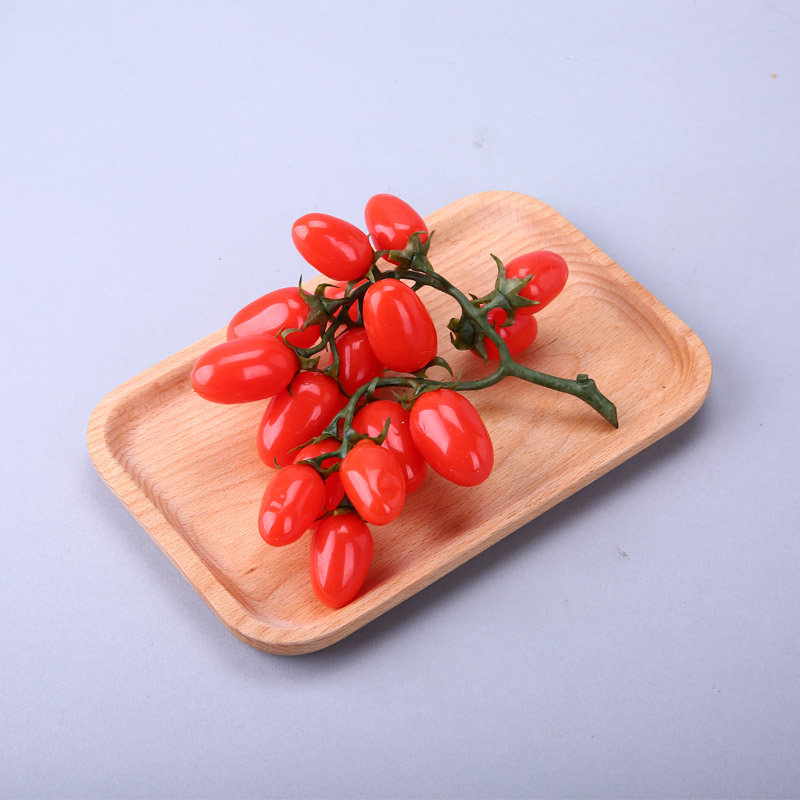 Cherry Tomatoes (red) creative decoration photography store props kitchen cabinet simulation simulation fruit / vegetable food decor HPG441