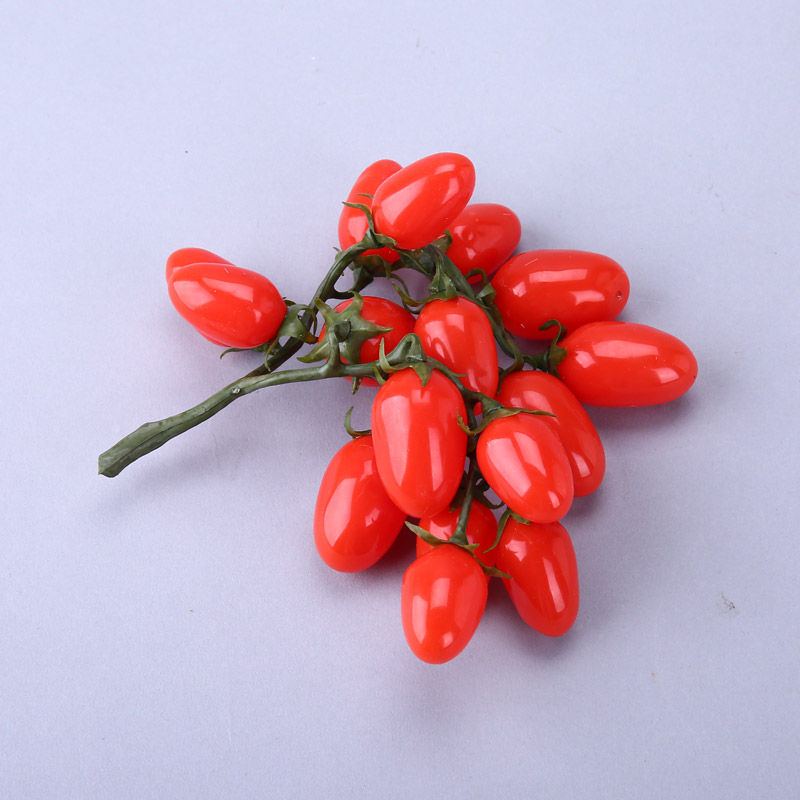 Cherry Tomatoes (red) creative decoration photography store props kitchen cabinet simulation simulation fruit / vegetable food decor HPG444