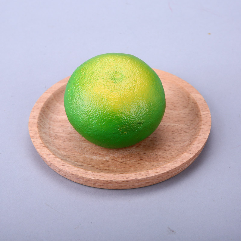 Green lemon creative photography store props ornaments simulation kitchen cabinet simulation fruit / food vegetable decor HPG462