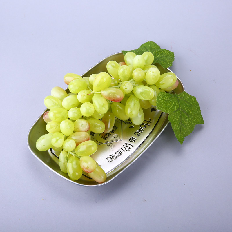 Green grapes creative photography store props ornaments simulation kitchen cabinet simulation fruit / food vegetable decor HPG391