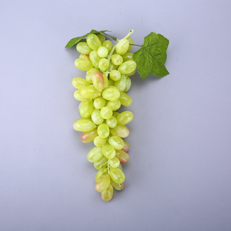Green grapes creative photography store props ornaments simulation kitchen cabinet simulation fruit / food vegetable decor HPG393