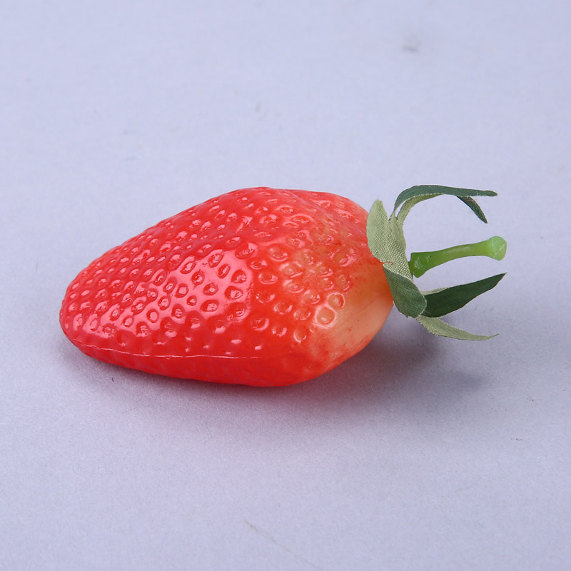 Strawberry creative photography store props ornaments simulation kitchen cabinet simulation fruit / food vegetable decor HPG683
