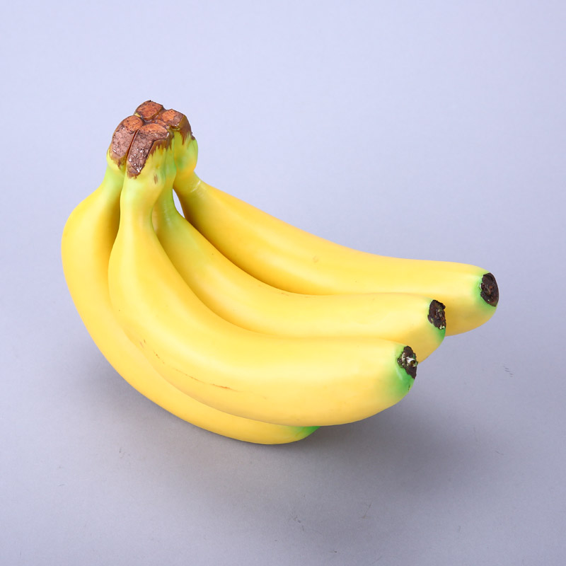 Banana creative photography store props ornaments simulation kitchen cabinet simulation fruit / food vegetable decor HPG372
